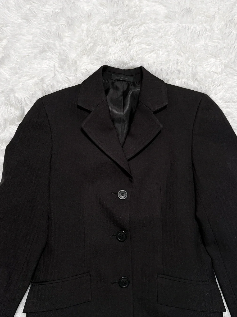 Child’s Size 10L Black RJ Classics Horseback Riding Show Coat. Good Condition.